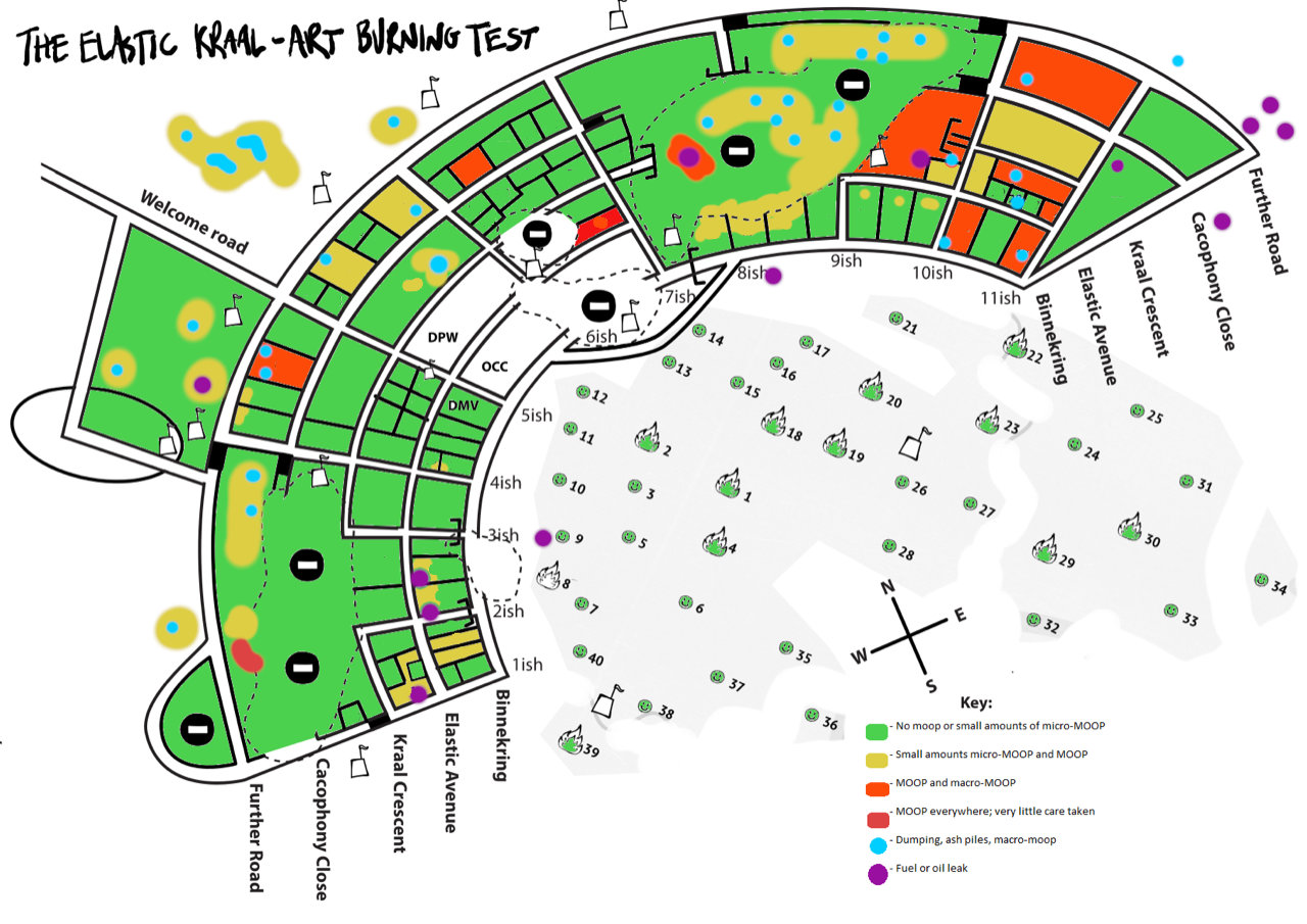 2022 AfrikaBurn MOOP Map