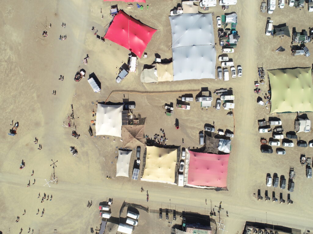 AfrikaBurn from the air