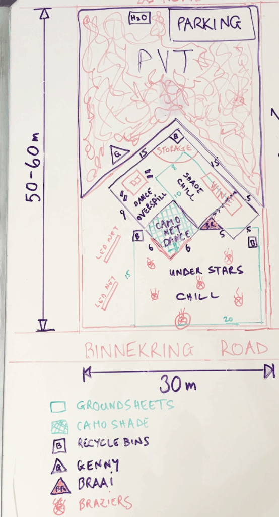 Theme Camp Map