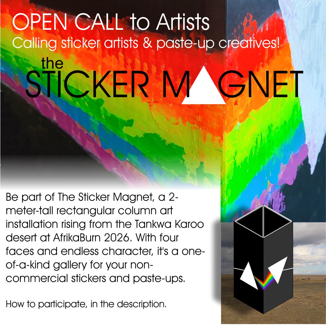 The Sticker Magnet Art Installation