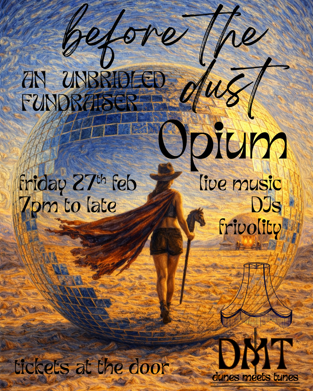 DMT Fundraiser, 27 February