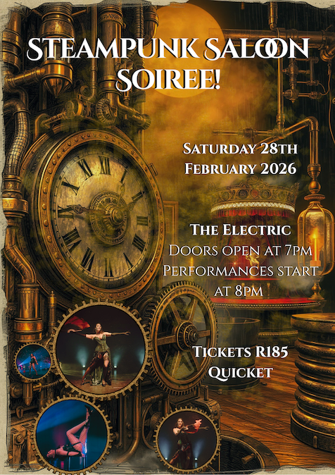 The Steampunk Saloon Soirée – Burlesque Show and Boogie