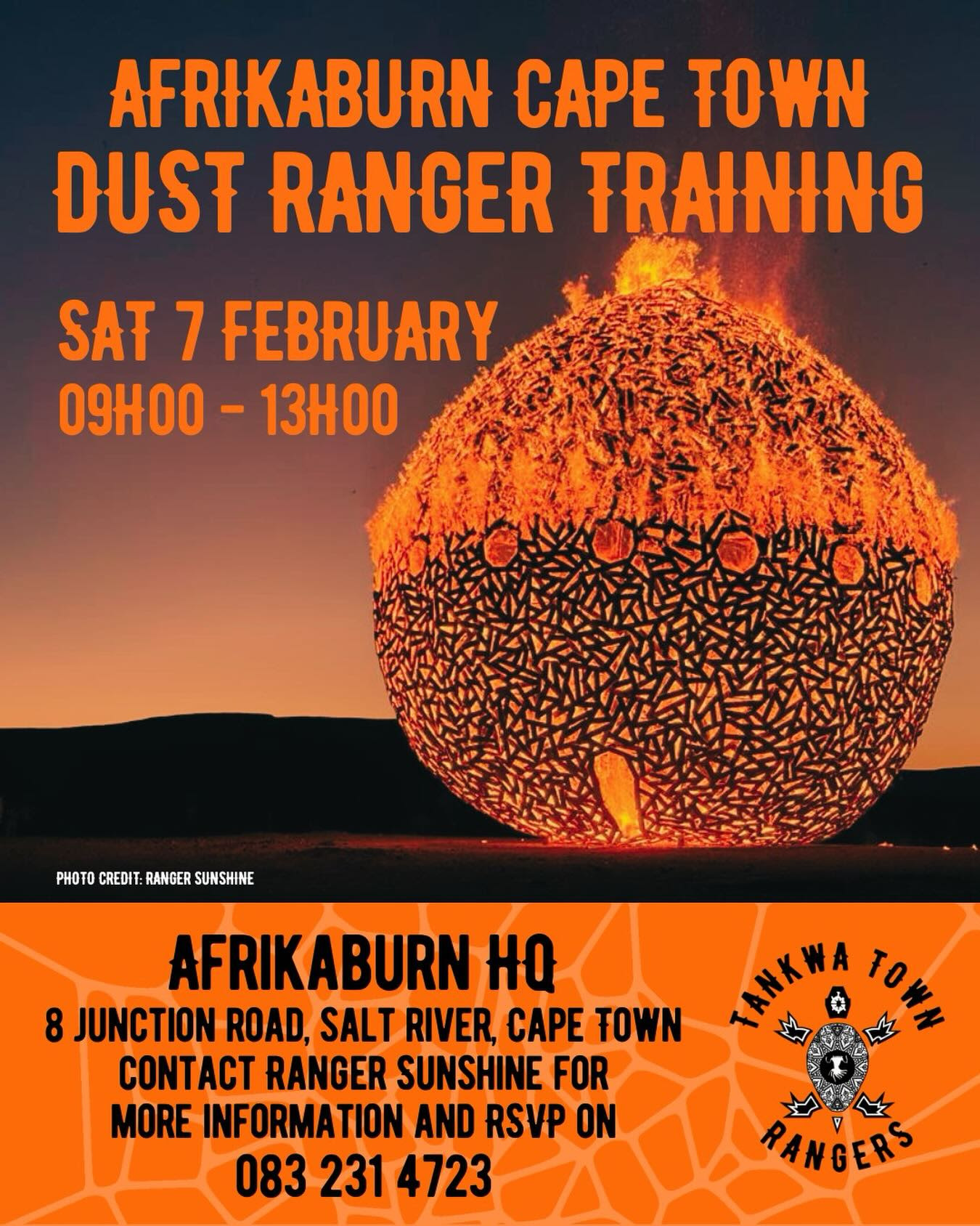 DUST RANGER TRAINING