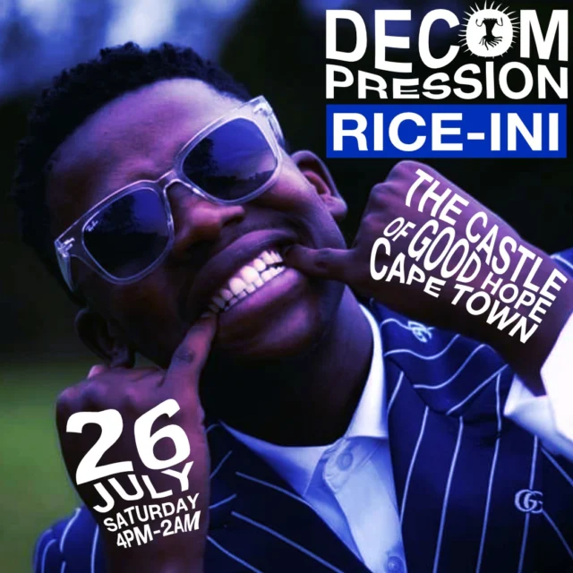 Jim & Rice-ini are taking the stage at Decompression this Saturday with a set full of raw grooves and honest stories.

Catch them from 7PM to 8PM at the Fountain Stage. You can expect deep beats, soulful strings, and lyrics that hit home.

Where: Castle of Good Hope
When: Saturday, 26 July | From 4PM till late

Get tickets for Decompression via the link in our bio.