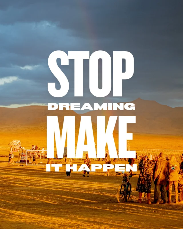 You’ve been dreaming enough. It's time to make something crazy, something never seen before in Tankwa Town ... Art grant applications close tonight at midnight. There are still a few hours left to do the thing you need to do. (link in bio).

Photo: Benoit Darud