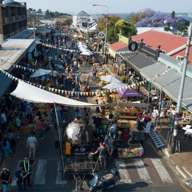 Inspired by the AfrikaBurn ethos, The Happening invites everyone in the local Jozi community to participate in this one-day event and help bring the arts to life.

The Happening happens on the 28th of March 2026, from 10am to 6pm in 7th Street, Melville. There will be a bucket-load of burners there, and it’s a great opportunity to connect with your Jozi crew before the main event in April. 

To find out more and get involved - click AfrikaBurn News is in the 'Link in Bio'