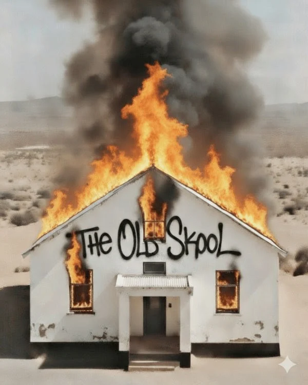 Somewhere out in the Tankwa dust stands an old schoolhouse. This is not a mirage, but a vision moving through a prism into reality as The Old Skool. The vision is one of dance and play, where 70s, 80s, 90s and 00s anthems echo down the skool corridors, calling us back to simpler times and to the soundtrack of our youth.

The Old Skool stands as a tribute to the teachers who inspired us, the friends who shaped us, and the mischief that made us who we are. It’s a space for reflection, connection, and a good old-fashioned boogie - because some lessons, especially the ones about joy, are never forgotten.

The Old Skool is hosting three awesome opportunities to help support this project, including fete's and quizzes, so you can support them anywhere in the world!

Click AfrikaBurn News is in the 'Link in Bio'
